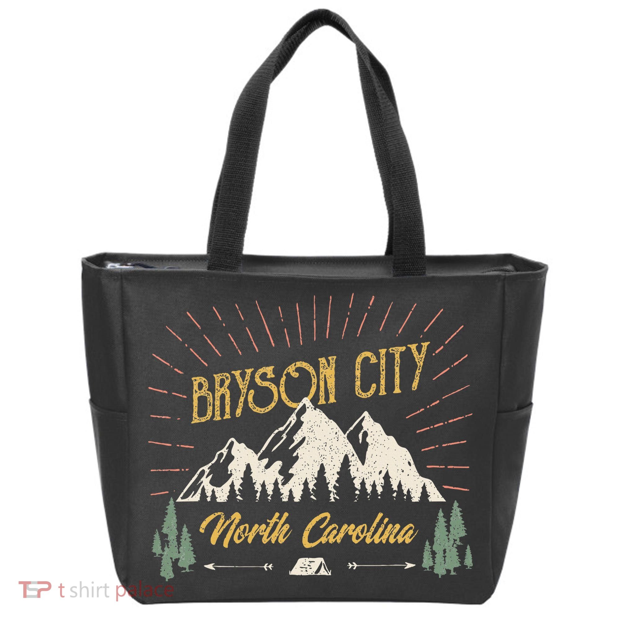 Bryson City Hiking North Carolina Tote Bag