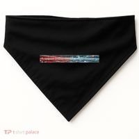 Binary Code Hidden Message USA-Made Doggie Bandana thumb 0
