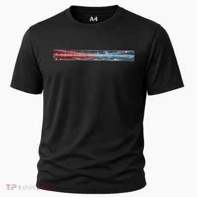 Binary Code Hidden Message Cooling Performance Crew T-Shirt