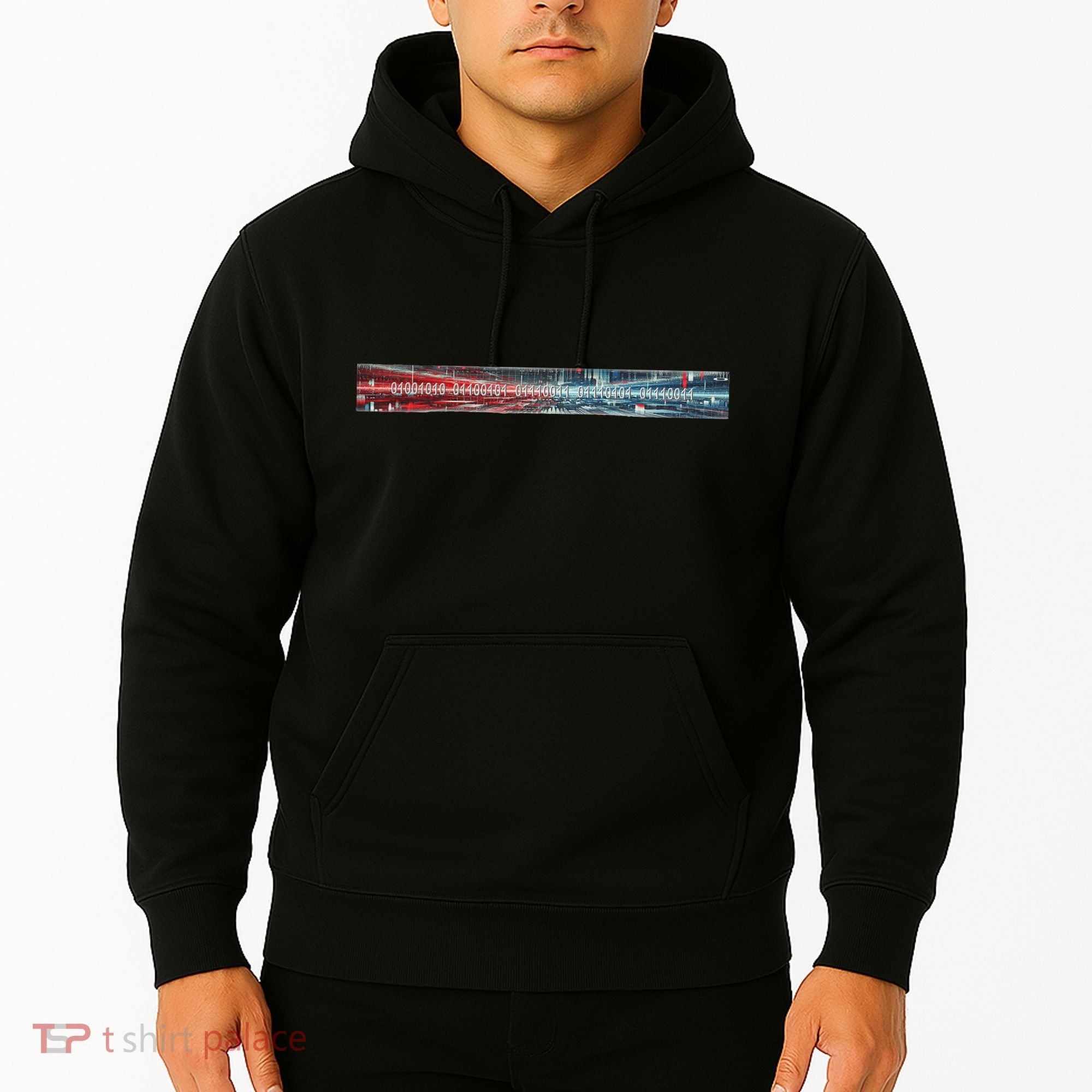 Binary Code Hidden Message Hoodie