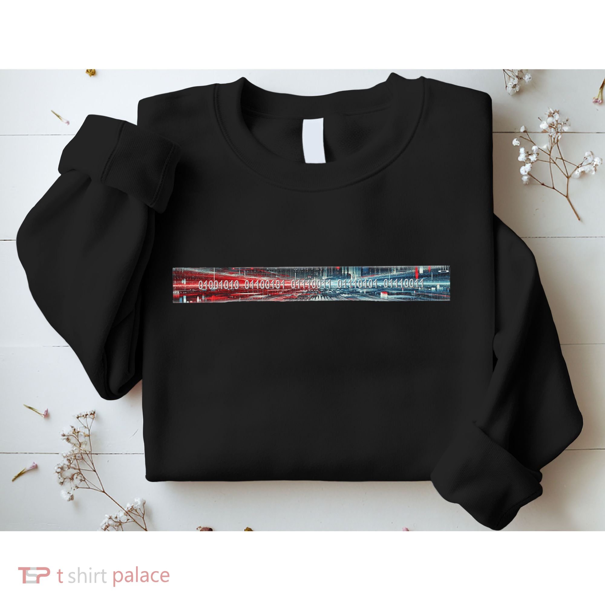 Binary Code Hidden Message Sweatshirt