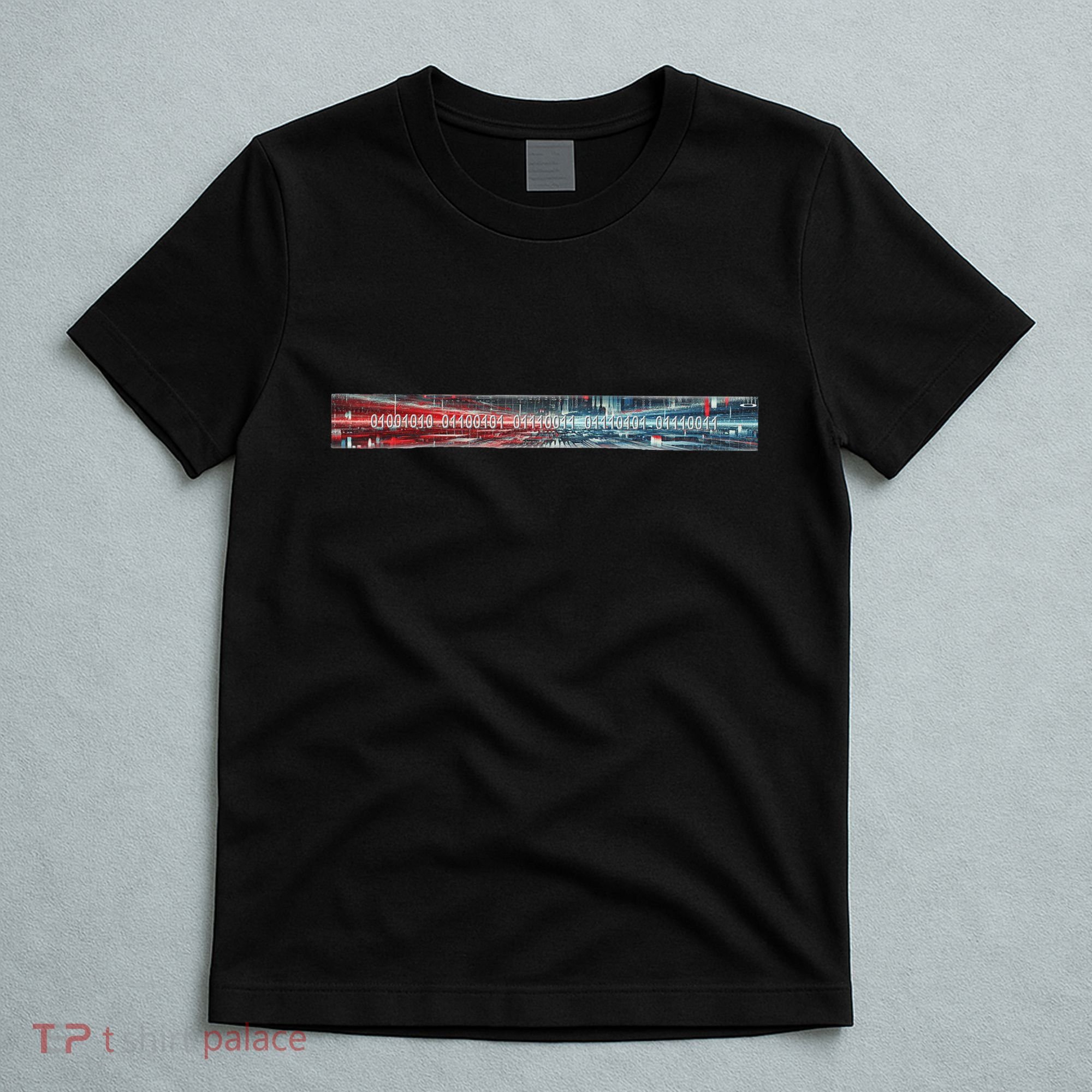Binary Code Hidden Message T-Shirt