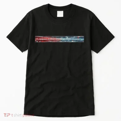 Binary Code Hidden Message Tall T-Shirt
