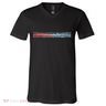 Binary Code Hidden Message V-Neck T-Shirt