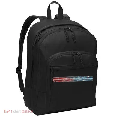 Binary Code Hidden Message Port Authority Basic Backpack