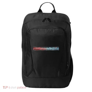 Binary Code Hidden Message City Backpack