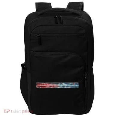 Binary Code Hidden Message Impact Tech Backpack