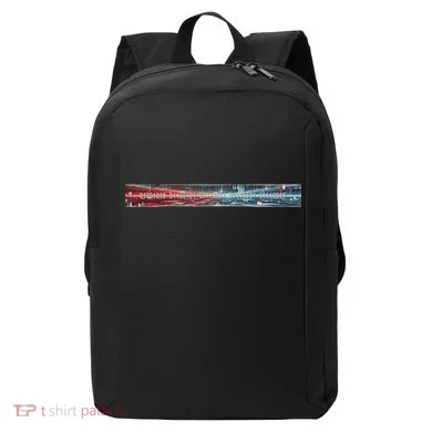 Binary Code Hidden Message Modern Backpack