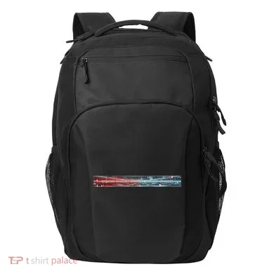 Binary Code Hidden Message Transport Backpack