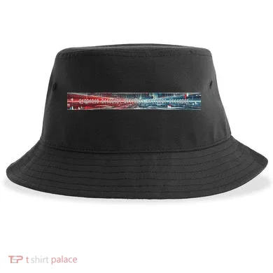 Binary Code Hidden Message Sustainable Bucket Hat