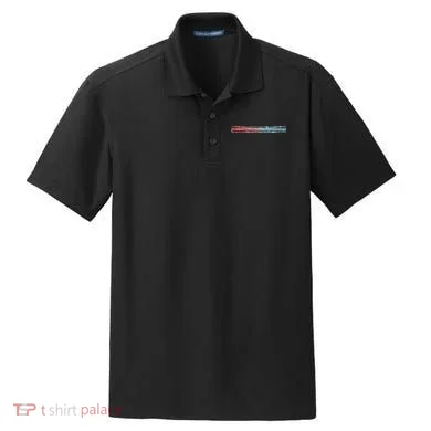 Binary Code Hidden Message Dry Zone Grid Polo