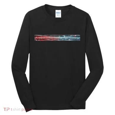 Binary Code Hidden Message Tall Long Sleeve Shirt