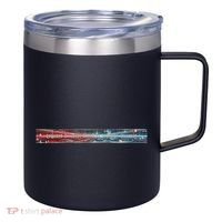 Binary Code Hidden Message 12oz Stainless Steel Coffee Mug thumb 0