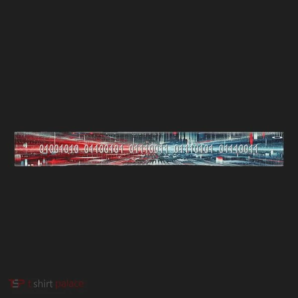 Binary Code Hidden Message Tumbler
