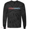 Binary Code Hidden Message Tie-Dye Long Sleeve Shirt