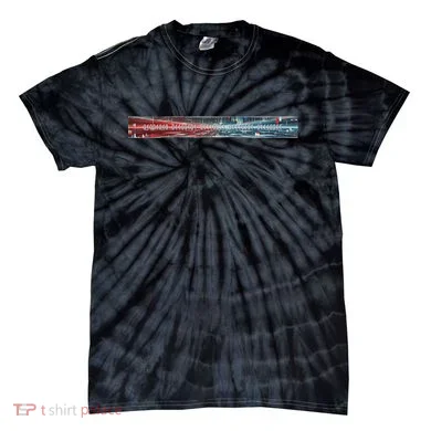 Binary Code Hidden Message Tie-Dye T-Shirt