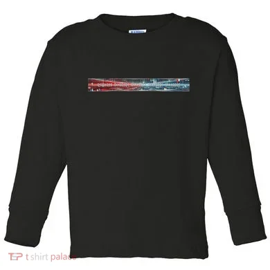 Binary Code Hidden Message Toddler Long Sleeve