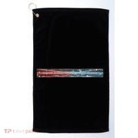 Binary Code Hidden Message Golf Towel thumb 0