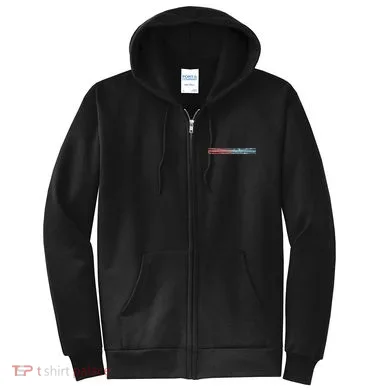 Binary Code Hidden Message Full Zip Hoodie