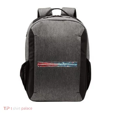 Binary Code Hidden Message Vector Backpack