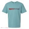 Binary Code Hidden Message Sueded Cloud Jersey T-Shirt