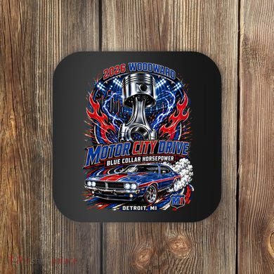 Blue Collar Horsepower M1 Car Cruise Motor City Drive Woodward Ave Coaster