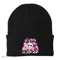 Breast Cancer Horror Movie Characters Halloween Beanie thumb 0