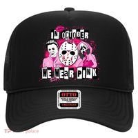 Breast Cancer Horror Movie Characters Halloween Hat thumb 0