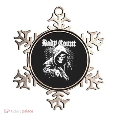 Body Count Hooded Skull Ornament