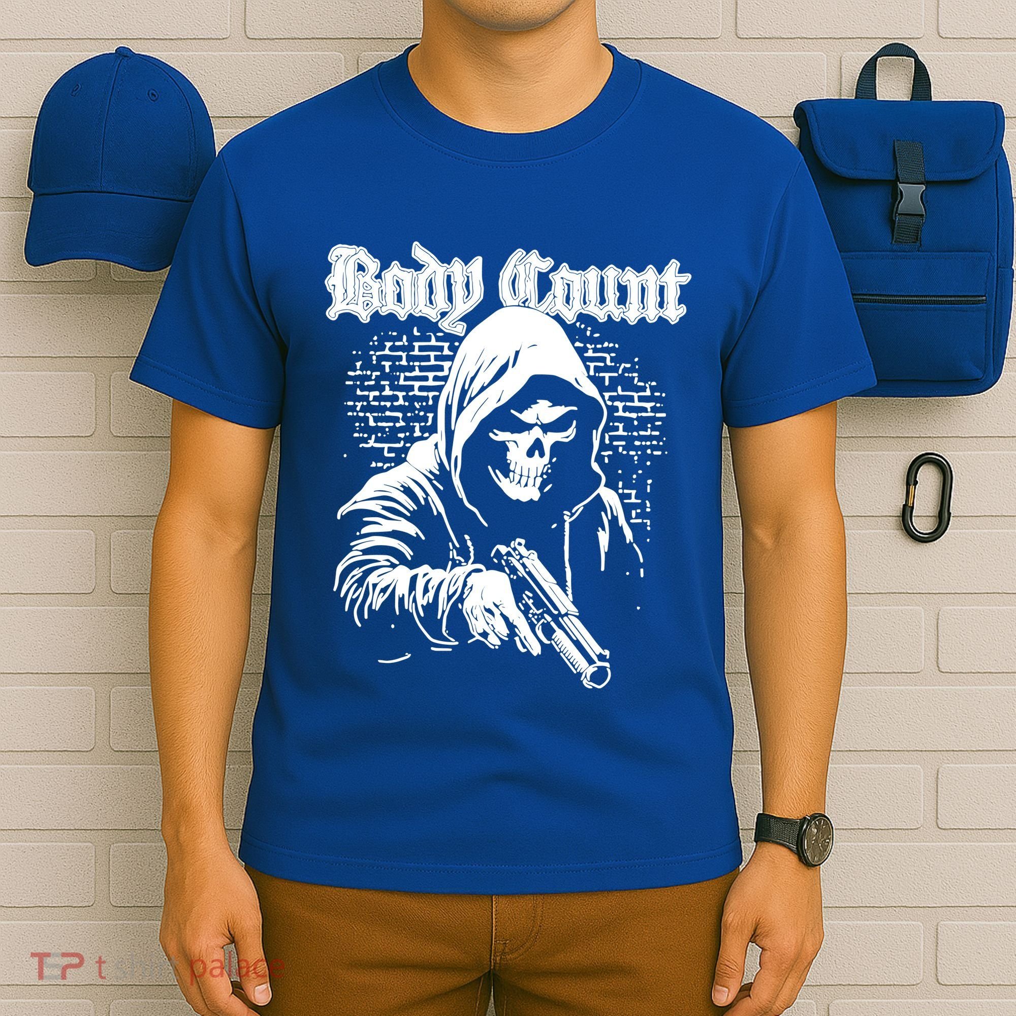 Body Count Hooded Skull T-Shirt