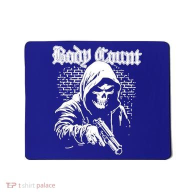 Body Count Hooded Skull Mousepad
