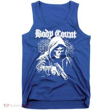 Body Count Hooded Skull Tank Top