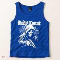 Body Count Hooded Skull Tank Top thumb 2