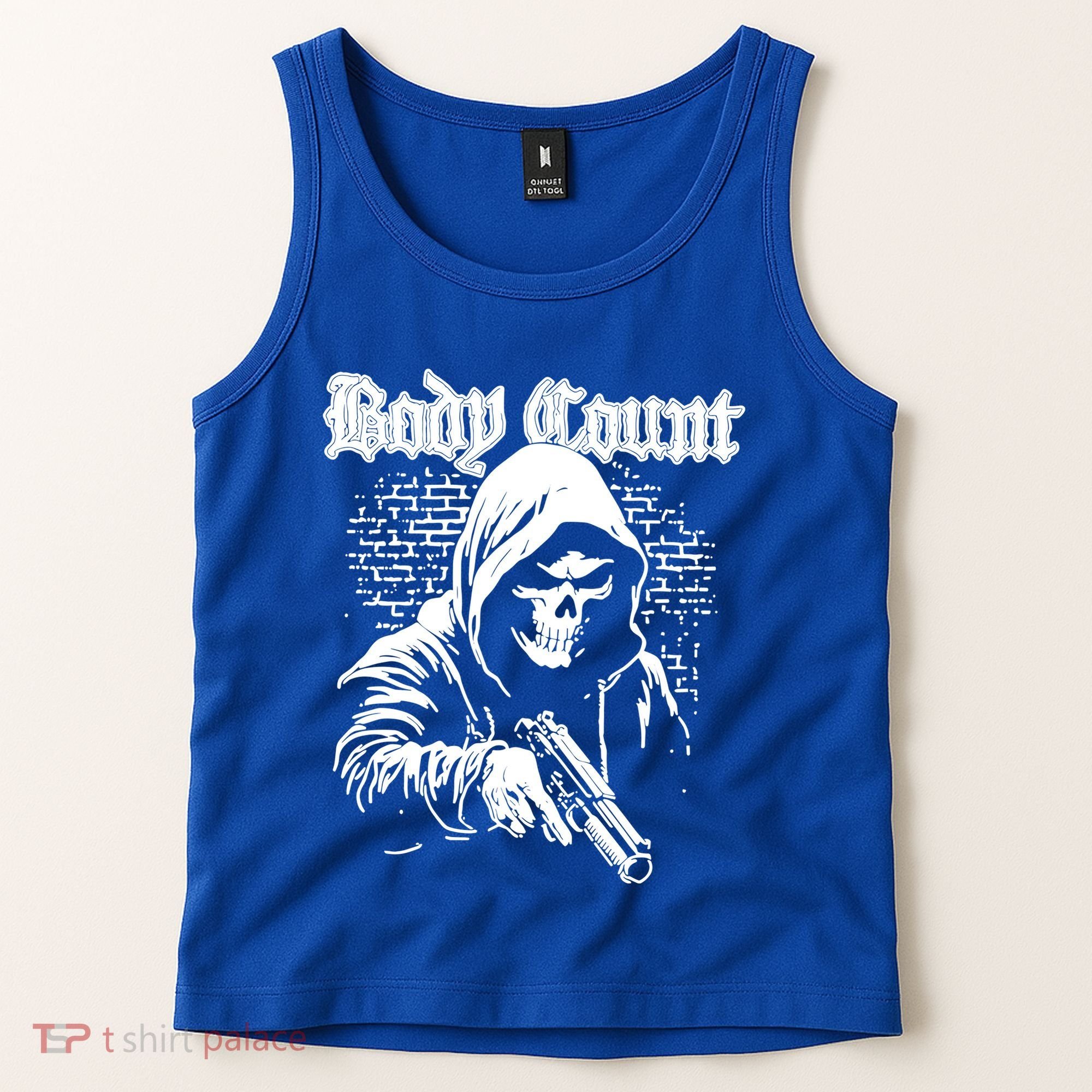 Body Count Hooded Skull Tank Top