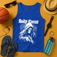 Body Count Hooded Skull Tank Top thumb 4