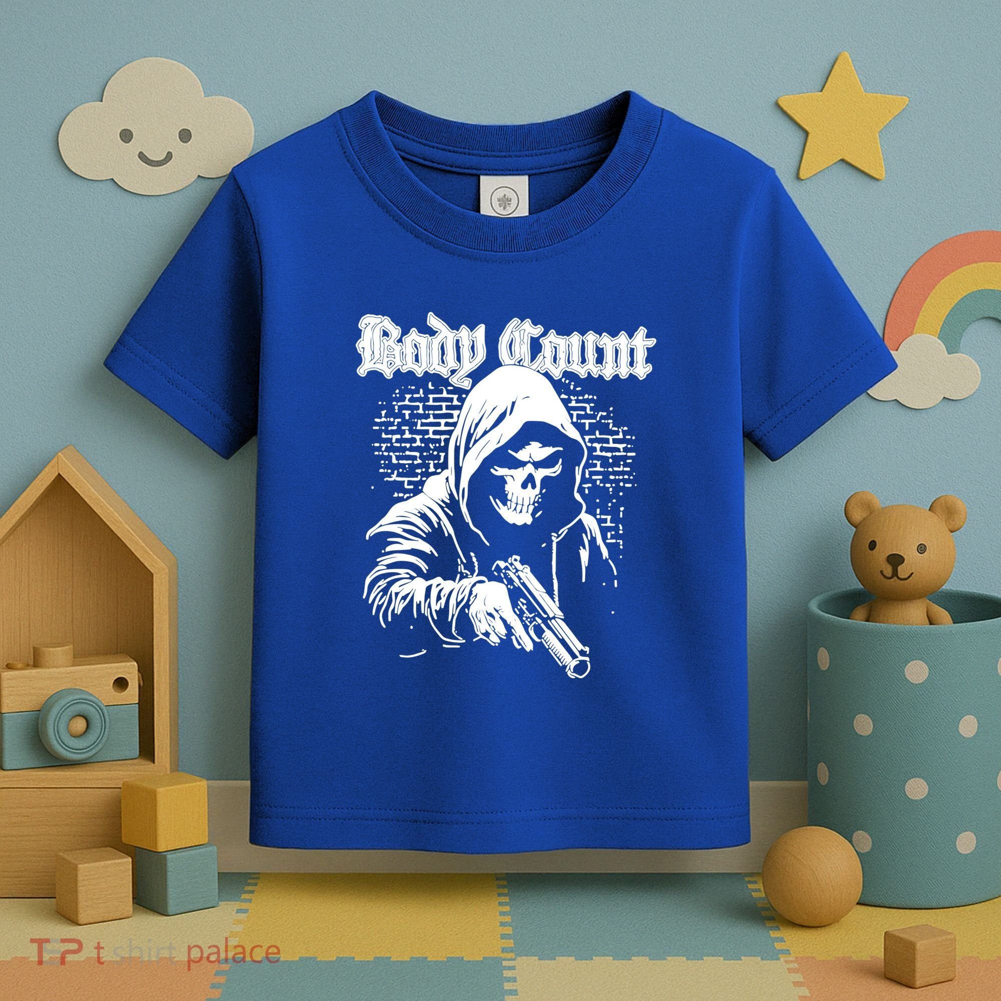 Body Count Hooded Skull Toddler T-Shirt
