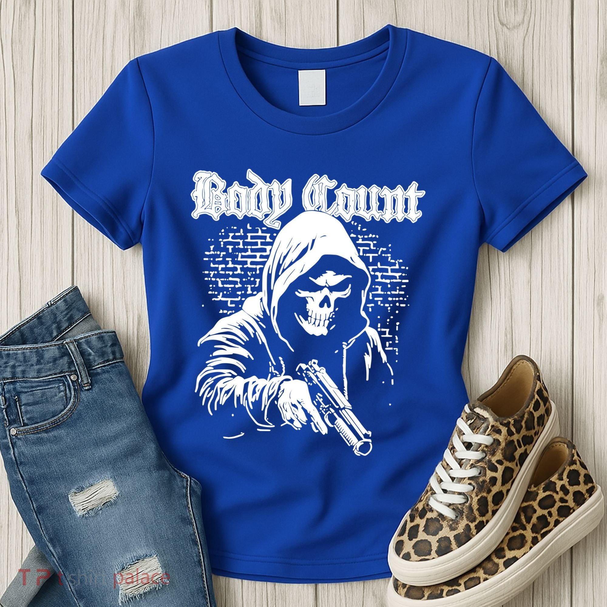 Body Count Hooded Skull Women's T-Shirt