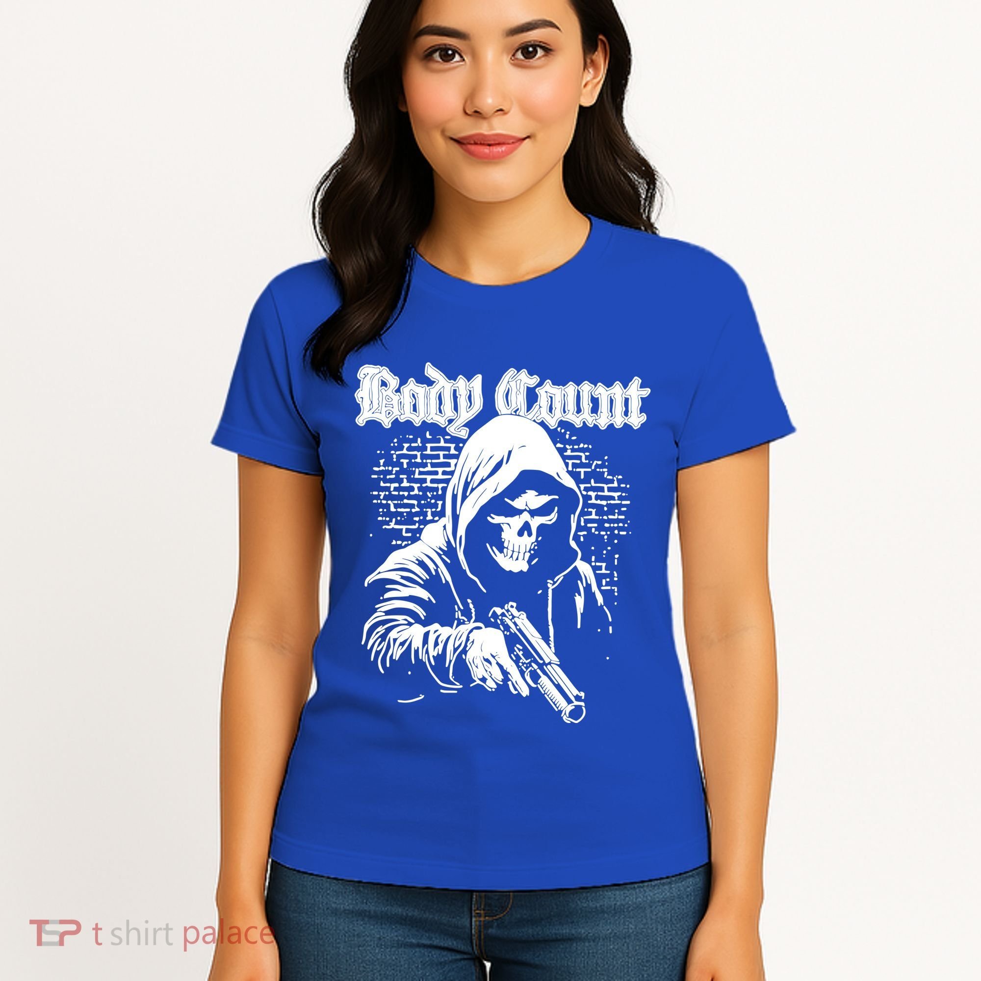 Body Count Hooded Skull Women's T-Shirt