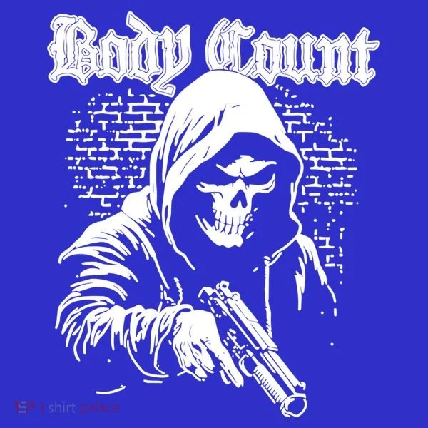 Body Count Hooded Skull Kids Long Sleeve Shirt