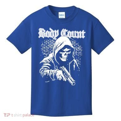 Body Count Hooded Skull Kids T-Shirt
