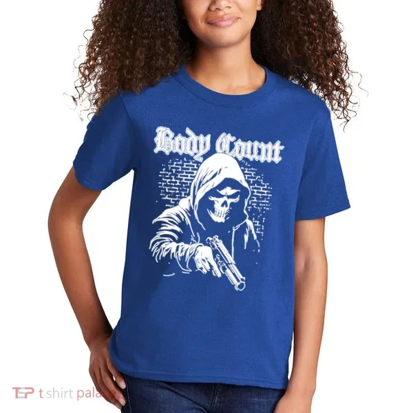 Body Count Hooded Skull Kids T-Shirt