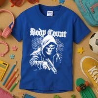 Body Count Hooded Skull Kids T-Shirt thumb 3