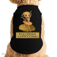 Ballerina Cappuccina Italian Brainrot Meme Ballerina Doggie Tank thumb 0