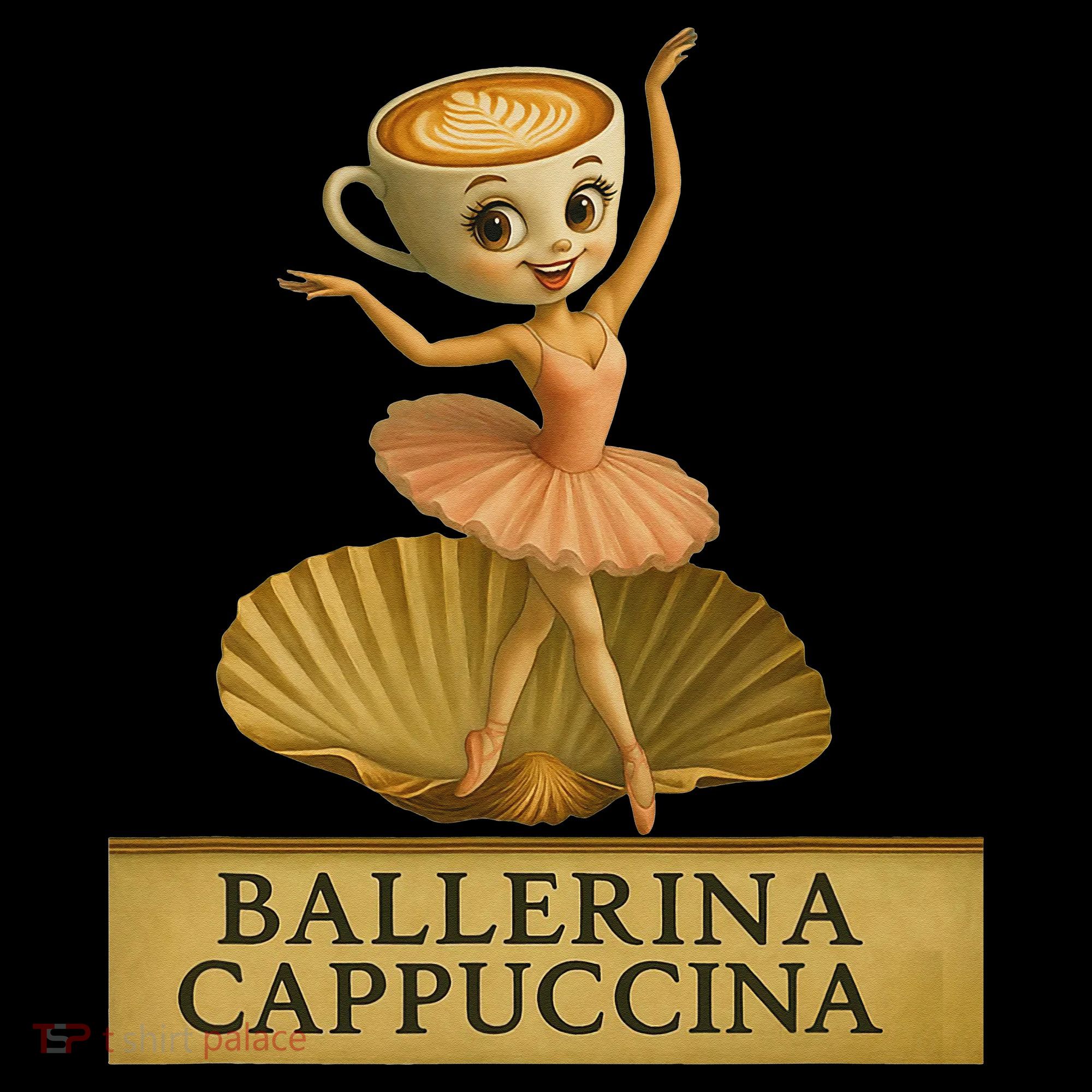 Ballerina Cappuccina Italian Brainrot Meme Ballerina Coffee Mug