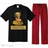 Ballerina Cappuccina Italian Brainrot Meme Ballerina Pajama Set thumb 0
