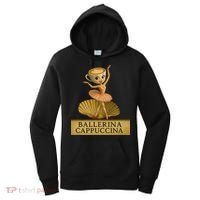 Ballerina Cappuccina Italian Brainrot Meme Ballerina Women's Hoodie thumb 0