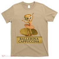 Ballerina Cappuccina Italian Brainrot Meme Ballerina T-Shirt thumb 0