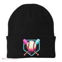 Baseball Cuteping Ice Cream Cute Baseball Season Gift Beanie thumb 0