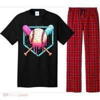 Baseball Cuteping Ice Cream Cute Baseball Season Gift Pajama Set thumb 0