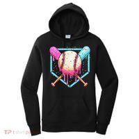 Baseball Cuteping Ice Cream Cute Baseball Season Gift Women's Hoodie thumb 0